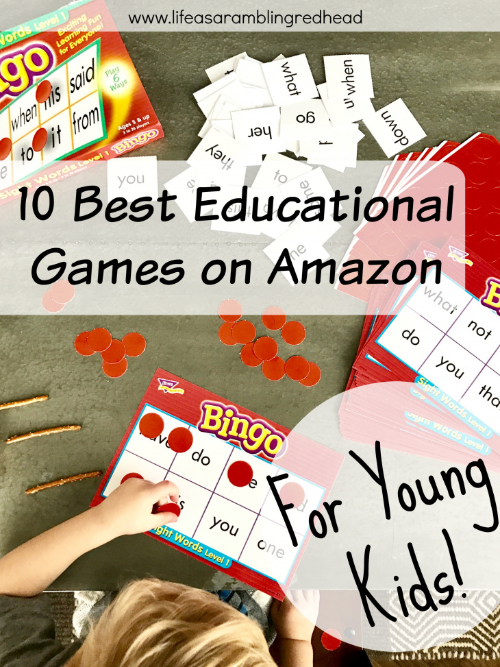 Best Educational games on Amazon for young kids! Great guide! (Life as a Rambling Redhead)