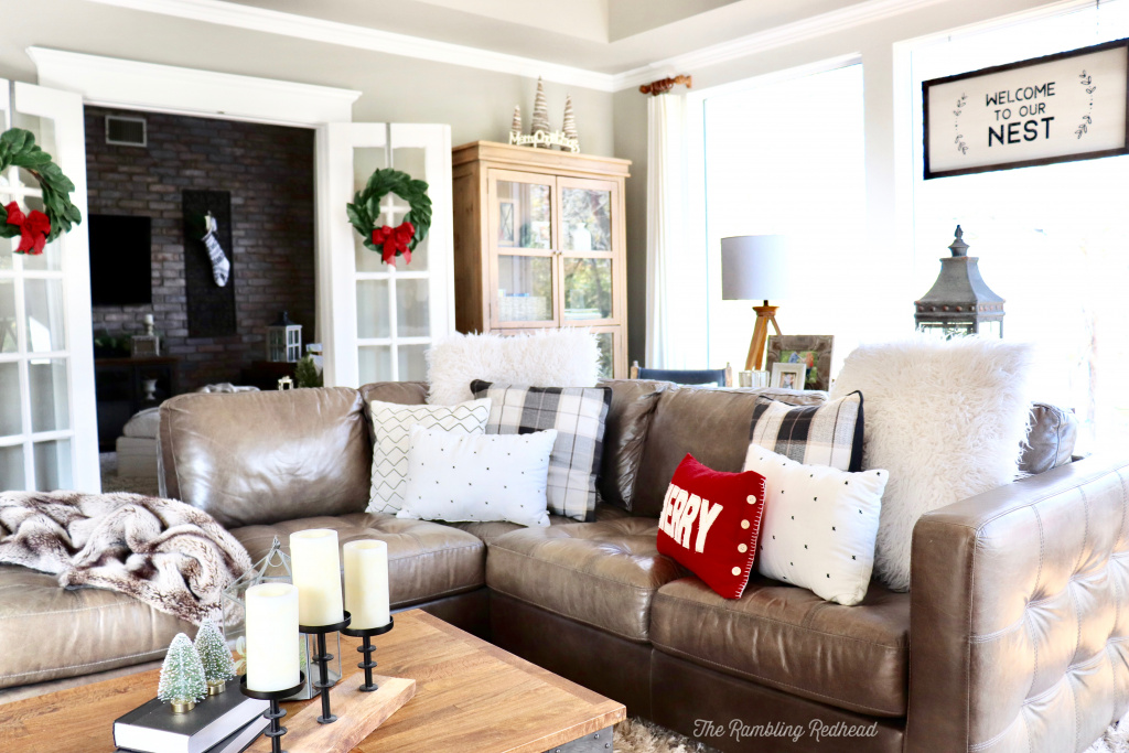 Cozy Farmhouse Christmas Home Tour! (With A Little Rustic Tossed In Too ...