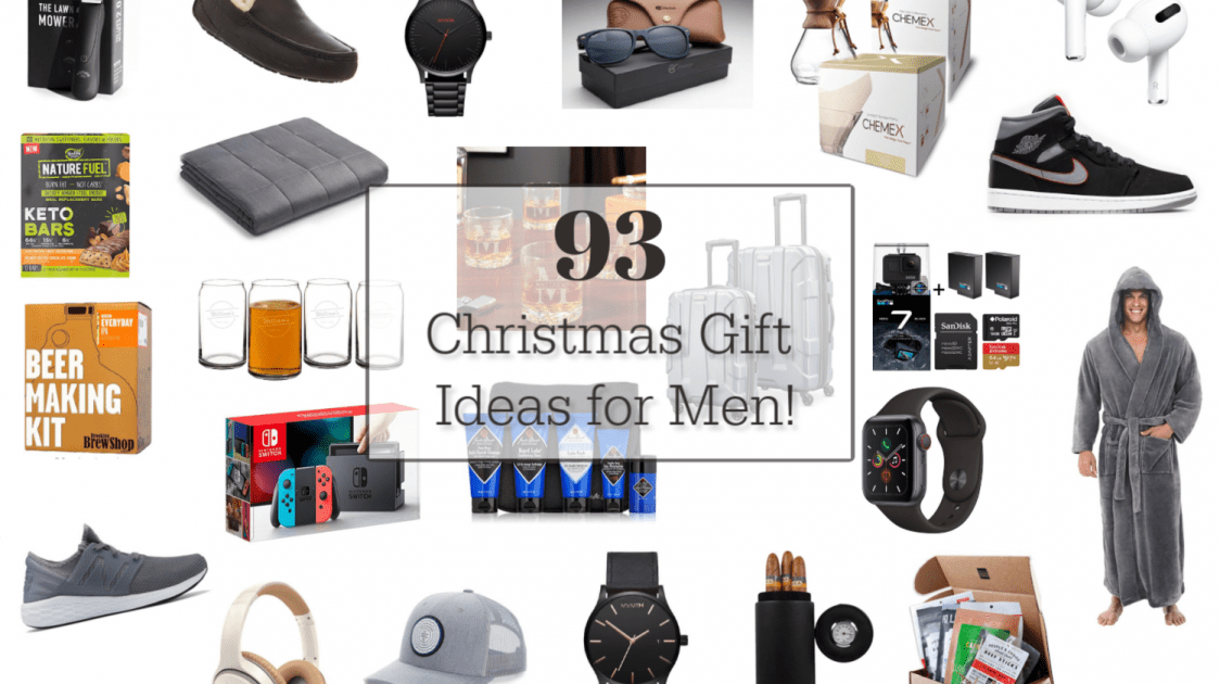 93 Christmas Gift Ideas for Men. The Ultimate Men's Gift Guide!