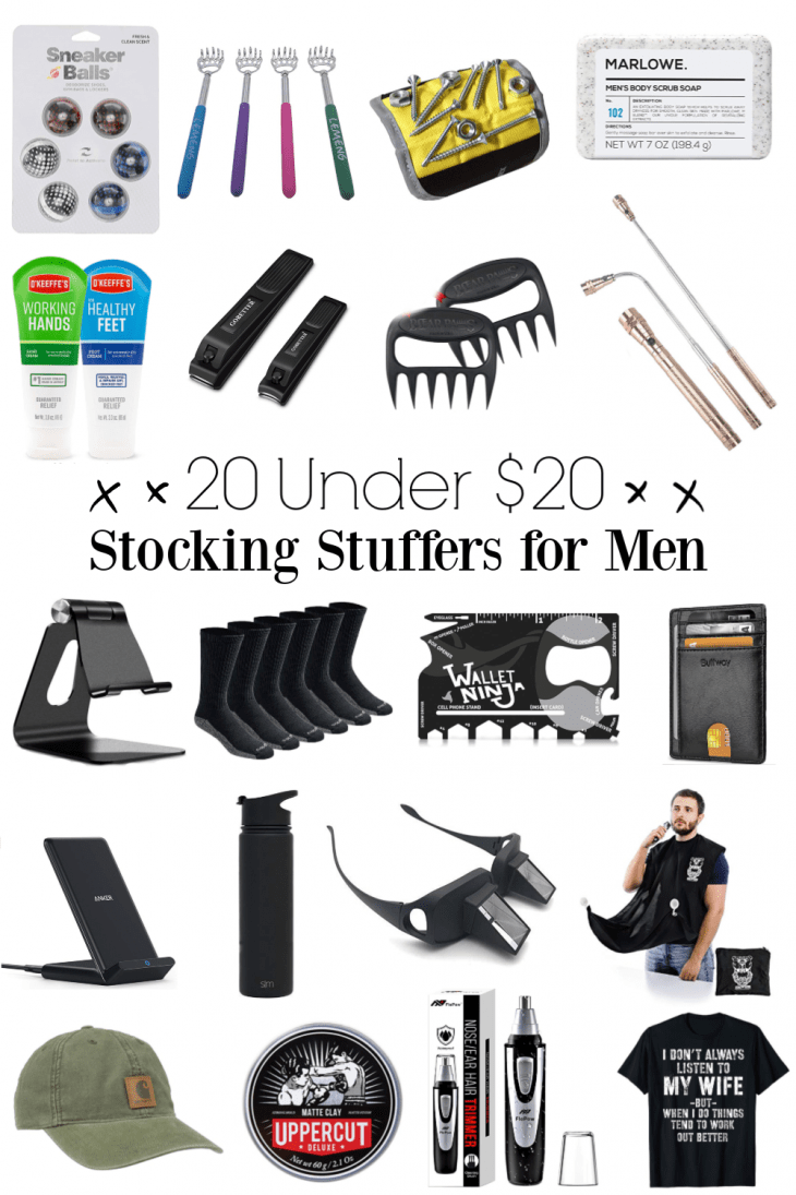 Stocking Stuffer Gift Guide for Him and Her Under $20 + White